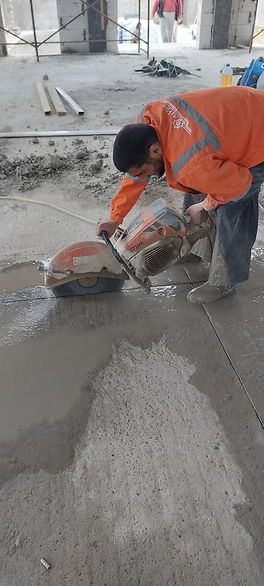qapi: Almaz kəsim və beton kəsmə xidməti. Xidmətə beton döşəmələrin — 2