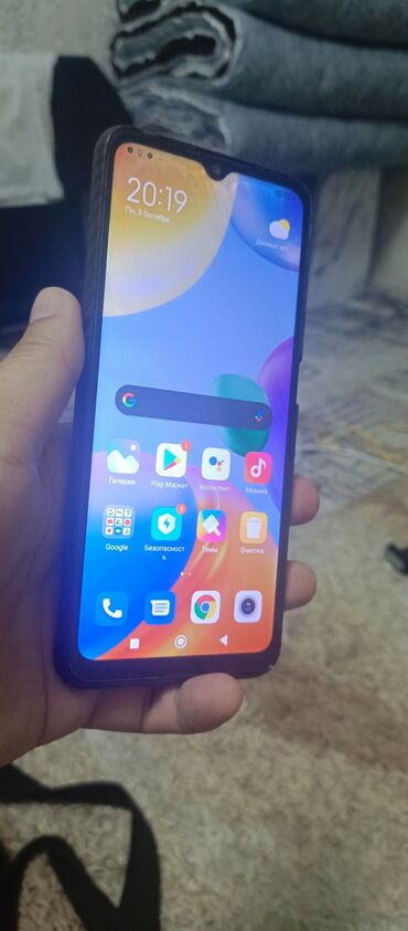 Redmi: Redmi, Redmi 10C, Б/у, 64 ГБ, цвет - Черный, 2 SIM