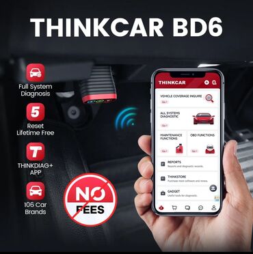 Alati za automobile: Thinkcar bd6 bluetooth obd2 auto dijagnostika potražite dtc kod — 3