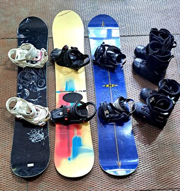 ботинки для сноуборда бишкек: Продаю сноуборды с креплением, ботинки