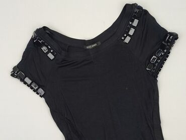 czarne bluzki z aplikacją: Bluzka damska, rozmiar M