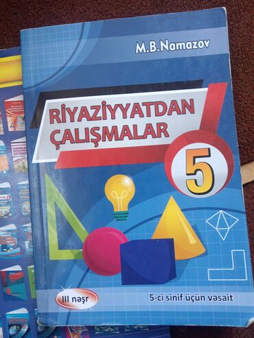 Kitablar, jurnallar, CD, DVD: Riyaziyyat 5ci sinif m. b namazov