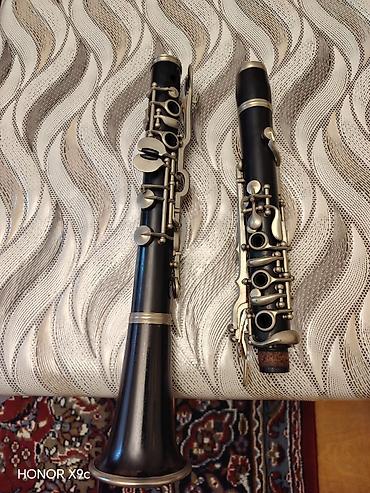 zeng ucun gitara: Klarnet – taxta gövdəli, metal klapanlı, 2 hissəli komplekt - Alət — 1