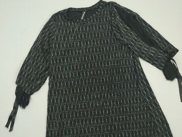dodatki do czarnej sukienki zdjęcia: Dress, M (EU 38), condition - Good