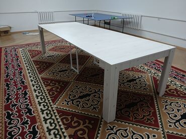 Национальные кыргызские столы: Стол Трансформер.Новые.Распродажа
длина 3 м.ширина 110.высота 75 — 2