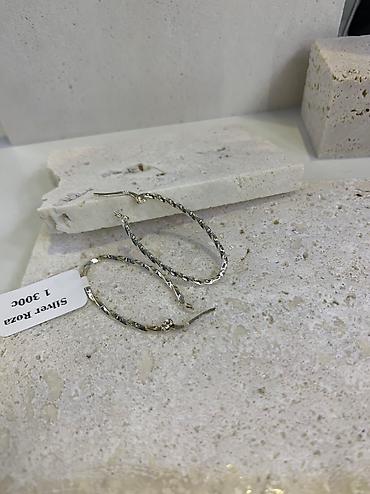 Серебряные серьги: Серебряные серьги, Проба 925, Женские, Новый — 3