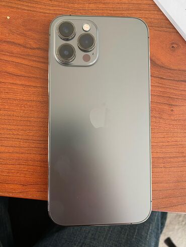 iphone 12 pro max kreditle: IPhone 12 Pro Max, 128 GB, Graphite, Face ID, Simsiz şarj
