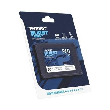 Другие комплектующие: Накопитель, Новый, Patriot, SSD, 1 ТБ, 2.5", Для ПК