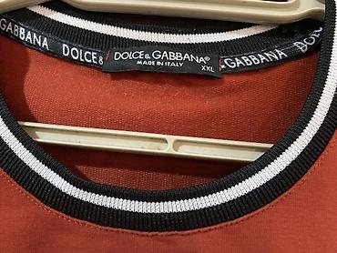 Kişi geyimləri: Svitşot, Dolce & Gabbana, 2XL, rəng - Qırmızı — 4