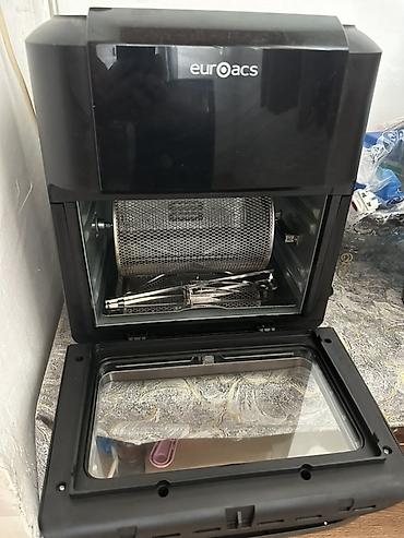 hoffman air fryer: Məhsul: Euroacs hava fritözü (air fryer) – çoxfunksiyalı soba tipli — 2