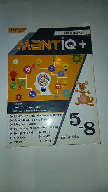 Məhsul: “Məntiq+” (II nəşr) – Eltun Hacıyev Təyinat: 5–8-ci siniflər lalafo.az -da Məhsul: “Məntiq+” (II nəşr) – Eltun Hacıyev Təyinat: 5–8-ci siniflər
