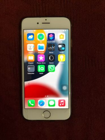 Apple iPhone: IPhone 6s, < 16 GB, Qızılı, Barmaq izi