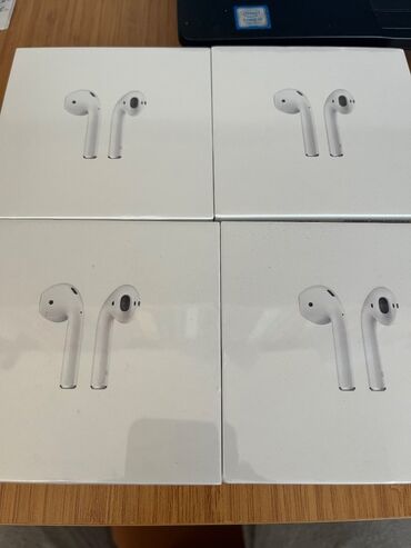 беспроводные наушники apple баку: Apple airpods 2 Orijinal, yeni və bağlı qutuda. Amerikadan gətirilib