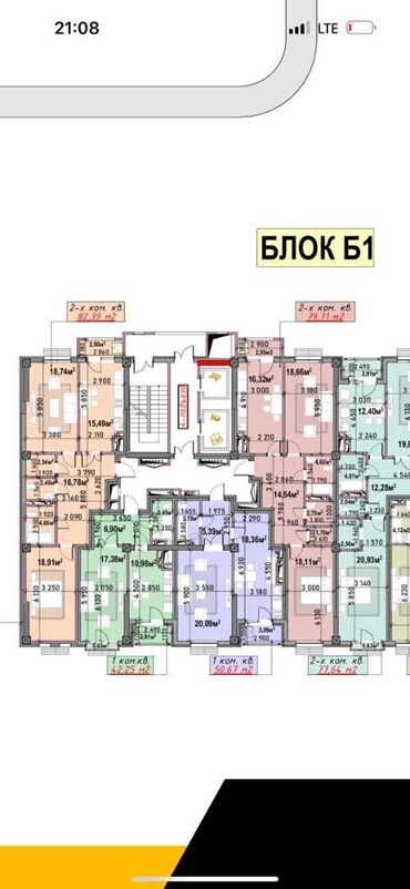 Продажа участков: 1 комната, 40 м², Элитка, 3 этаж, ПСО (под самоотделку)