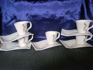 Kuhinjski setovi: Vintaz,nove roland,nemacke solje za kafu. Solje pun porcelan na lalafo.rs — 2 Kuhinjski setovi: Vintaz,nove roland,nemacke solje za kafu. Solje pun porcelan — 2