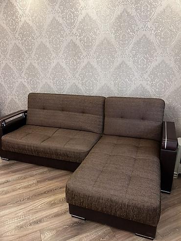 Divanlar: Künc divan, İşlənmiş, Bazalı, Parça — 2