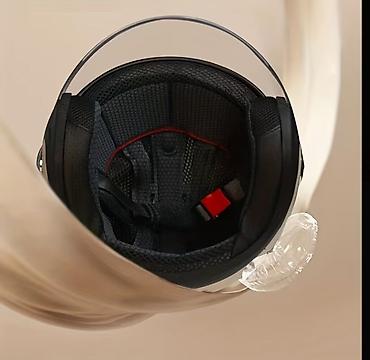 Motonəqliyyat: Moto dəbilqə – açıq üzlü, vizorlu model - Dizayn: Retro üslubda açıq — 5