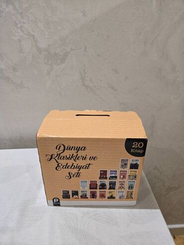QAZ: 20 klassik kitab seti. Hər biri 1ci əldir, oxunmayıb. Kitabsevərlər