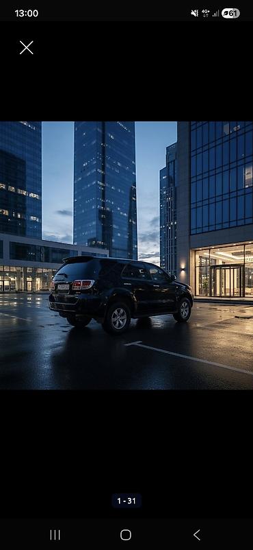рассрочка тонировка: Toyota Fortuner: 2008 г., 2.7 л, Автомат, Бензин, Внедорожник — 4