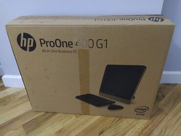 Masaüstü kompüterlər və iş stansiyaları: Yeni HP i5/16Gb/SSD/HDD Monoblok HP ProOne 400 G1 (20' duym) Cpu: Core