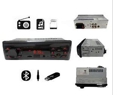 Audio oprema za auto: Auto radio MP3/USB/TF sa Bluetooth funkcijom - Jedinica 1-DIN formata — 1