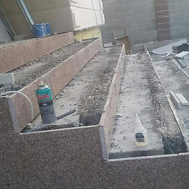 Другие виды отделочных работ: Услуги фасадная плитка сары-таш травертин лестница из гранита — 16