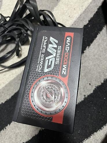 kompyuter hisseleri: Zalman GVM Series ZM1000-GVM kompüter güc bloku - Güc: 1000W - — 2