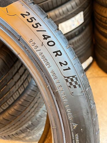 stud 100: Шины 255 / 40 / R 21, Лето, Б/у, Комплект, Франция, Michelin — 4