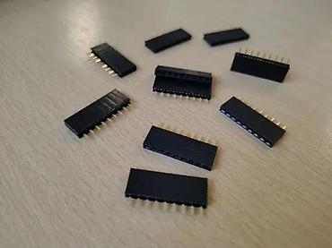 gobleni katalog: KONEKTOR ZA LEMLJENJE 1X9 PIN 2.54 ŽENSKI LEMNA LETVICA | Lemna — 2
