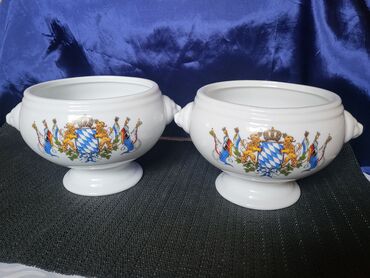 Činije: Cinije vece univerzalne,nove,vintaz pun porcelan. Cinija komada 2 u — 4