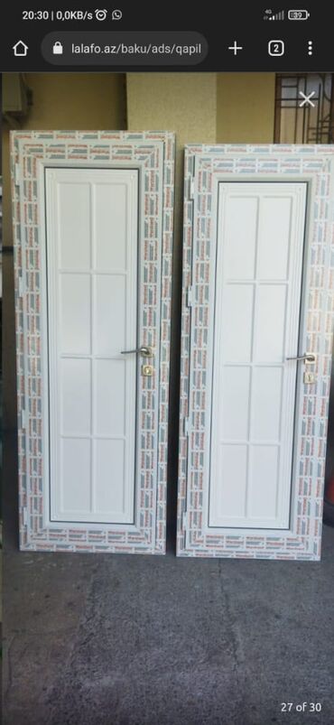 Plastik pəncərələr: Şəbəkəli Plastik Pəncərələr — 14