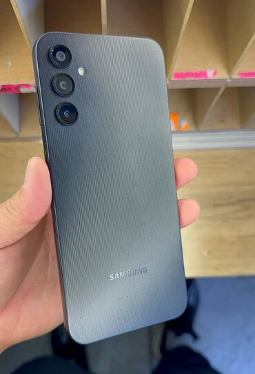 телео: Samsung Galaxy A14, Б/у, 128 ГБ, цвет - Черный, 2 SIM