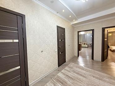 суточно: 2 комнаты, Бишкек Парк ТРЦ, Постельное белье, Кондиционер, Парковка — 3