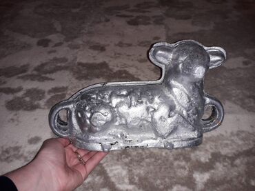 Mətbəx aksesuarları: Şirniyyət qəlibləri, rəng - Gümüşü, Metal, Fiqur, 2