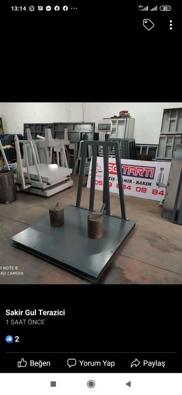 Ticarət tərəziləri: Terezi temiri satisi — 14