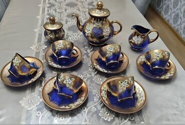 Qab-qacaq dəstləri və servizlər: Çay dəsti