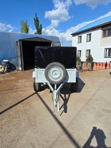Qoşqular: Yük qoşqusu – tək oxlu, yanları hündür, karkaslı və brezent örtüklü - — 8