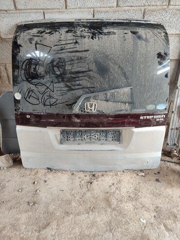 задняя дверь хонда стрим: Крышка багажника Honda 2004 г., Б/у, цвет - Серый,Оригинал