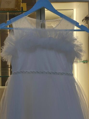 красивое платье: Детское платье, цвет - Белый, Новый