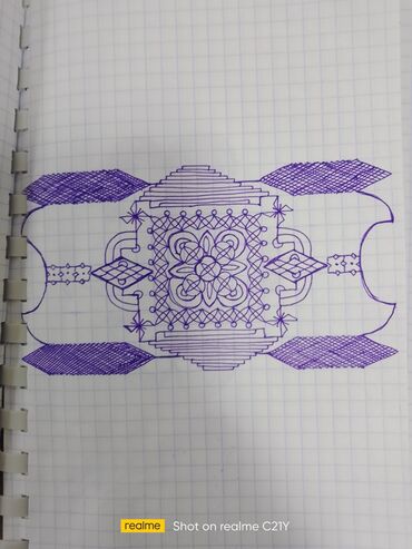 Şəkillər, tablolar: Məhsul: Əl işi qrafik rəsmlər və ornament sketçləri Təsvir: - Ağ — 8