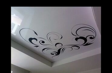 Натяжной потолок: Натяжной потолок Глянцевое, Матовое, 3D потолки Бесплатный замер, Гарантия, Монтаж — 4