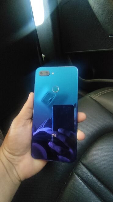 ми 6: Xiaomi, Mi 8 Lite, Б/у, 64 ГБ, цвет - Голубой, 2 SIM