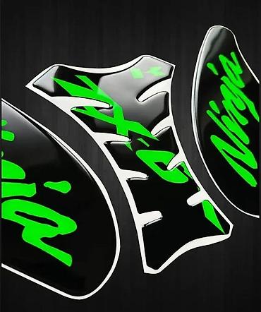 14 icon hunter: Stikeri kawasaki zx6r tank pad - bočni štitnici - 2142 📌 opis — 3