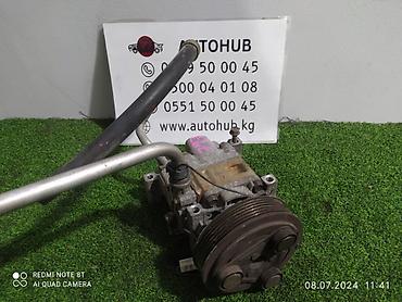 r134: Компрессор Nissan Б/у, Оригинал, Япония — 1