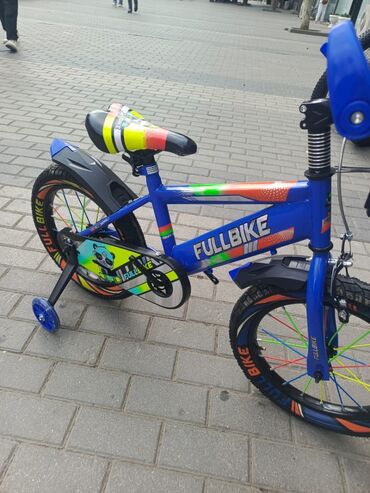 Uşaq velosipedləri: Yeni Dörd təkərli Uşaq velosipedi 12", sürətlərin sayı: 1, Ünvandan götürmə, Ödənişli çatdırılma, Rayonlara çatdırılma — 18