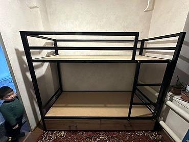 bunk bed: Двухъярусные кровати металлические 
2000х800 — 7