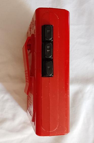 crown cwd 1905w: Prenosni kasetni plejer (walkman) – retro model - Boja: crvena sa — 4
