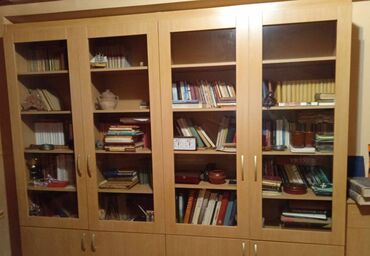 komoda tv: Prodajem vitrinu - biblioteku u full stanju!