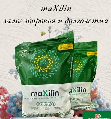 Уход за телом: Живой пробиотик: Максилин-кисломолочный сухой продукт в виде