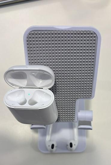 Audio: İşlənmiş Simsiz (Bluetooth) Qulaqcıqlar, Apple, rəng - Ağ — 4